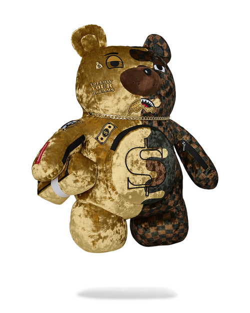 Rucsac Sprayground Sharks In Paris Gold Drip Moneybear