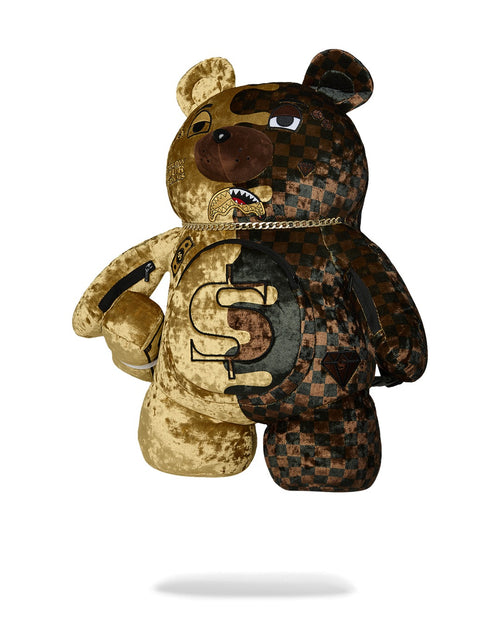 Rucsac Sprayground Sharks In Paris Gold Drip Moneybear
