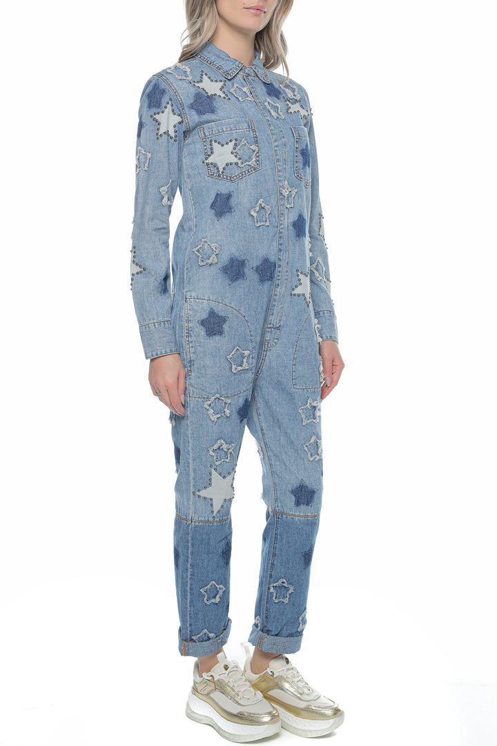 Salopeta denim ONETEASPOON Johnny Blue Star Paradise - 3