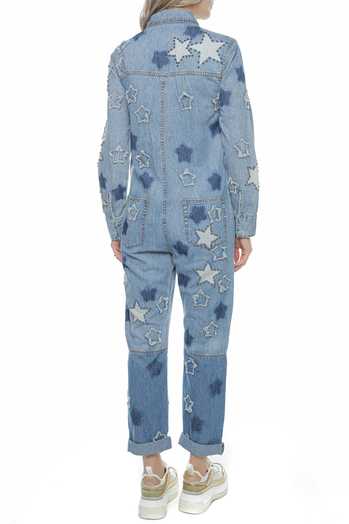 Salopeta denim ONETEASPOON Johnny Blue Star Paradise - 2