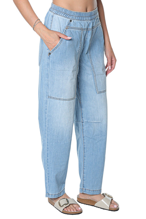 Jeans One Teaspoon Odyssey Mid Waist Elasticated Boyfriend