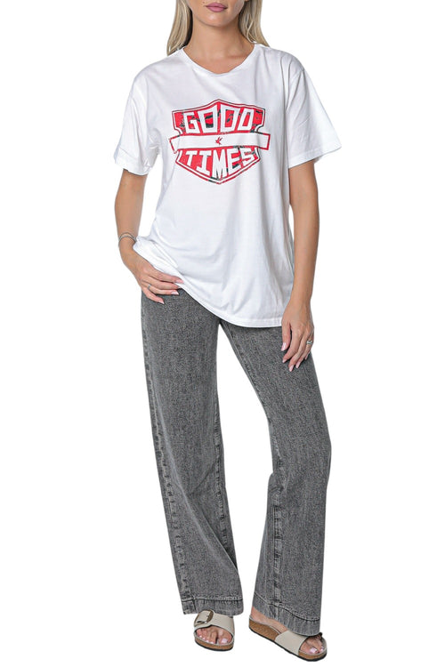 Jeans One Teaspoon Jackson Mid Waist Wide Leg