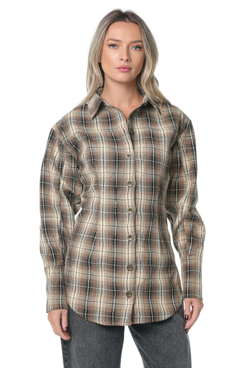 Camasa One Teaspoon Drifters Shacket Maro