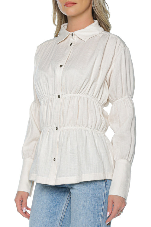 Camasa Oneteaspoon Harper Ruched