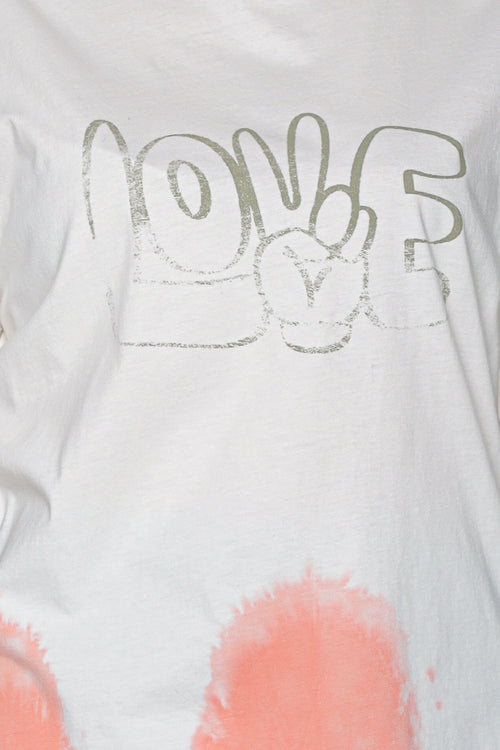 Tricou Oneteaspoon Love Dip Dye Bf