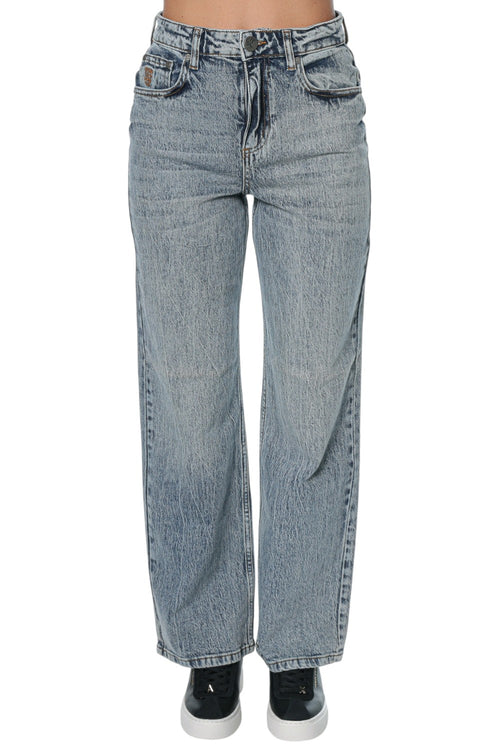 Jeans One Teaspoon Icon High Waist Straight Leg