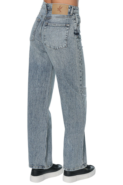 Jeans One Teaspoon Icon High Waist Straight Leg