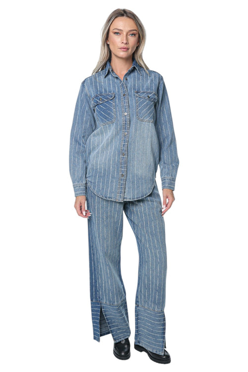 Camasa One Teaspoon Distressed Everyday Denim