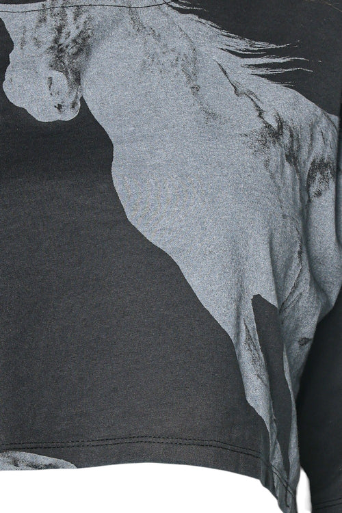 Tricou One Teaspoon Wild Horses Crop