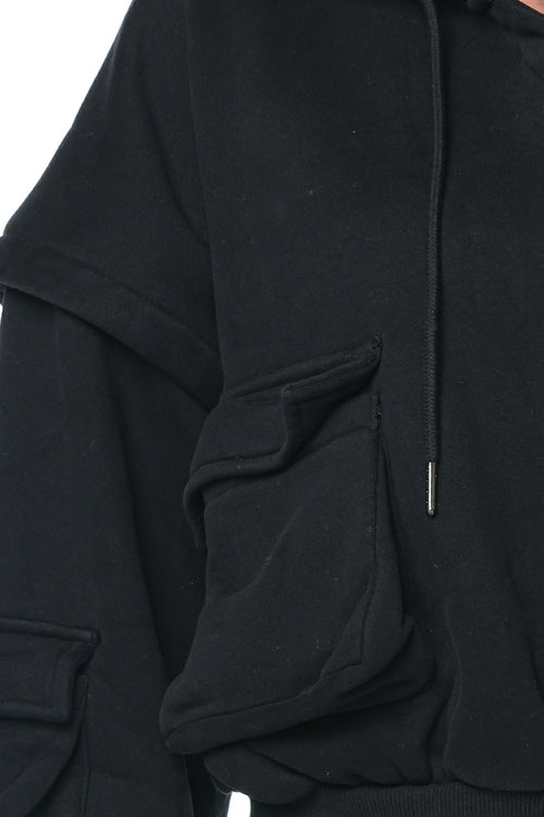 Hanorac One Teaspoon Hoodie Zipoff Sleeve