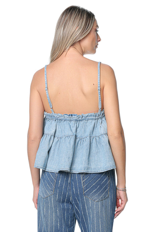 Top One Teaspoon Cascade Ruffle