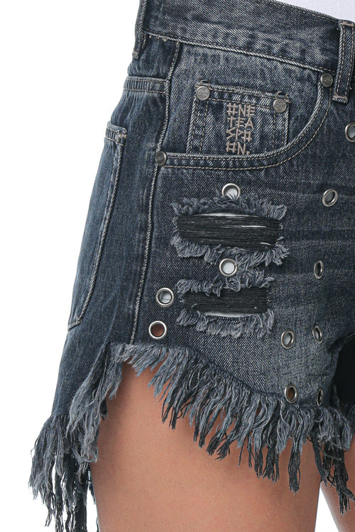 Jeans One Teaspoon Outlaws Denim Shorts