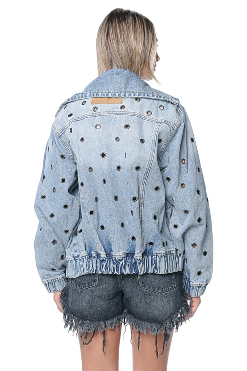 Jacheta One Teaspoon Denim Bomber Jacket