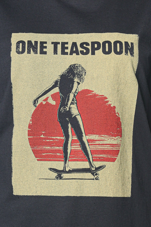 Tricou One Teaspoon Skater Girl Bf