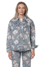 Camasa One Teaspoon Bloom Daria Shacket