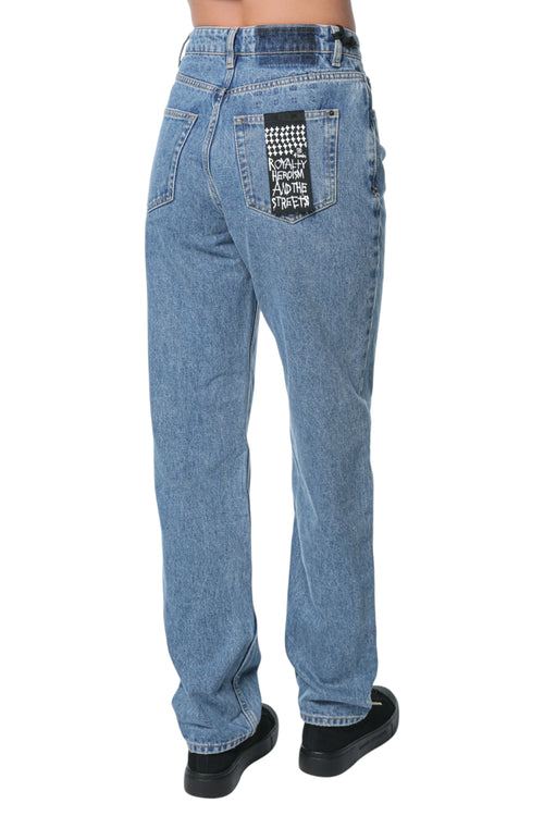 Jeans Ksubi Playback Heritage Albastru