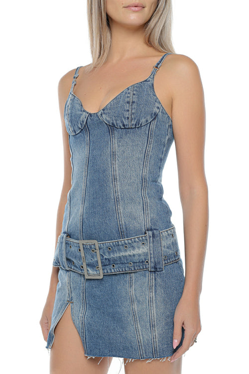 Rochie Ksubi Dauphine Belted Mini Aged