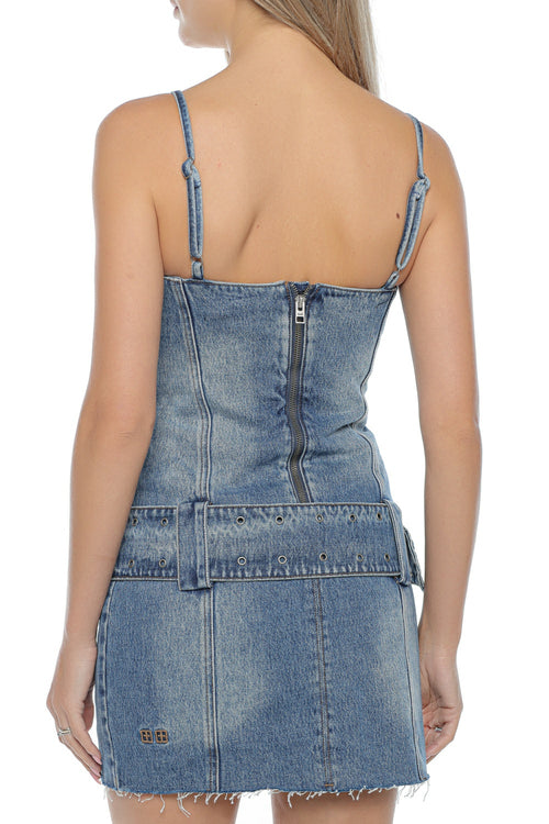 Rochie Ksubi Dauphine Belted Mini Aged