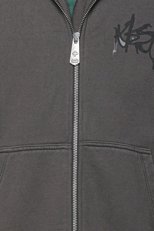 Hanorac Ksubi Graff Ekcess Zip Thru Hoodie Faded