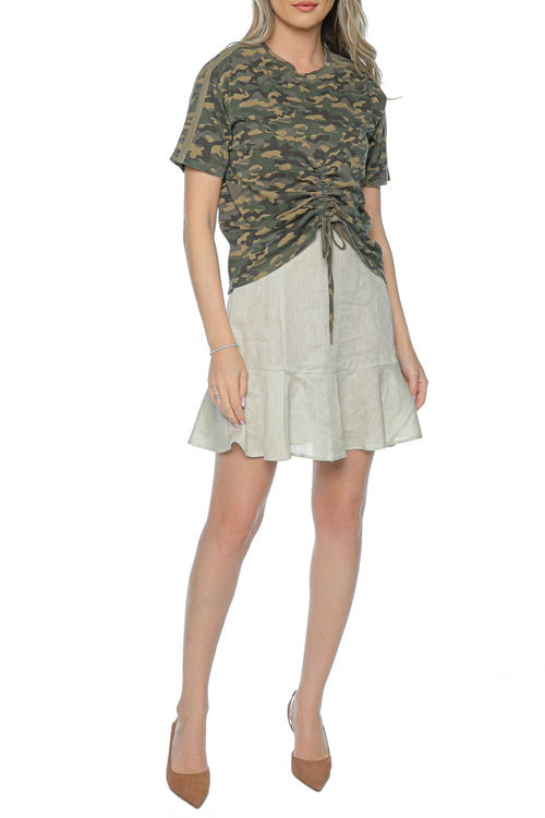 Tricou Ksubi Ruched Everyday