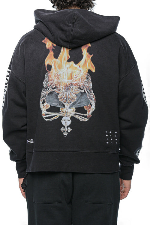 Hanorac Ksubi Kings Halen Zip Hoodie