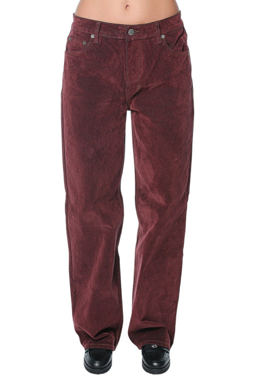 Jeans Ksubi Low Rider Merlot