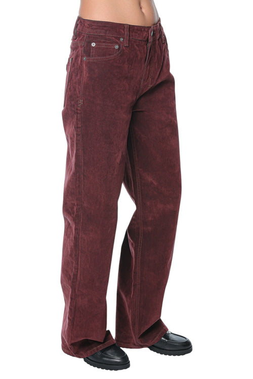 Jeans Ksubi Low Rider Merlot