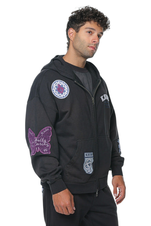 Hanorac Ksubi Genesis Xs Zip Hoddie