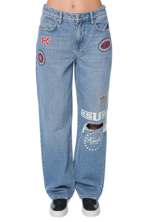 Jeans Ksubi Low Rider Horizon Garage Patch