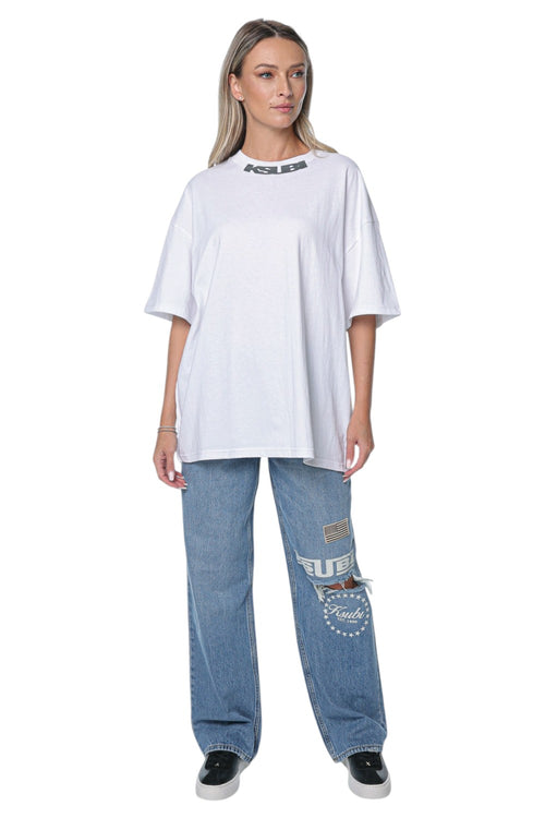 Tricou Ksubi Sott Stamp Boyfriend