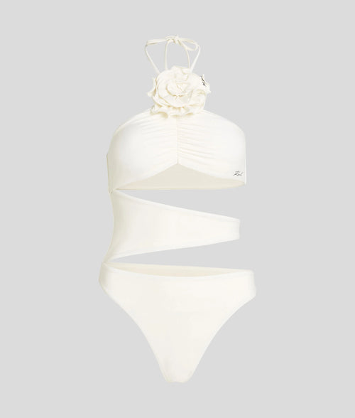 Costum de baie KARL LAGERFELD Dna Flower Swimsuit