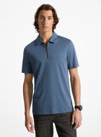 Tricou polo Michael Kors Sleek Zip Ss