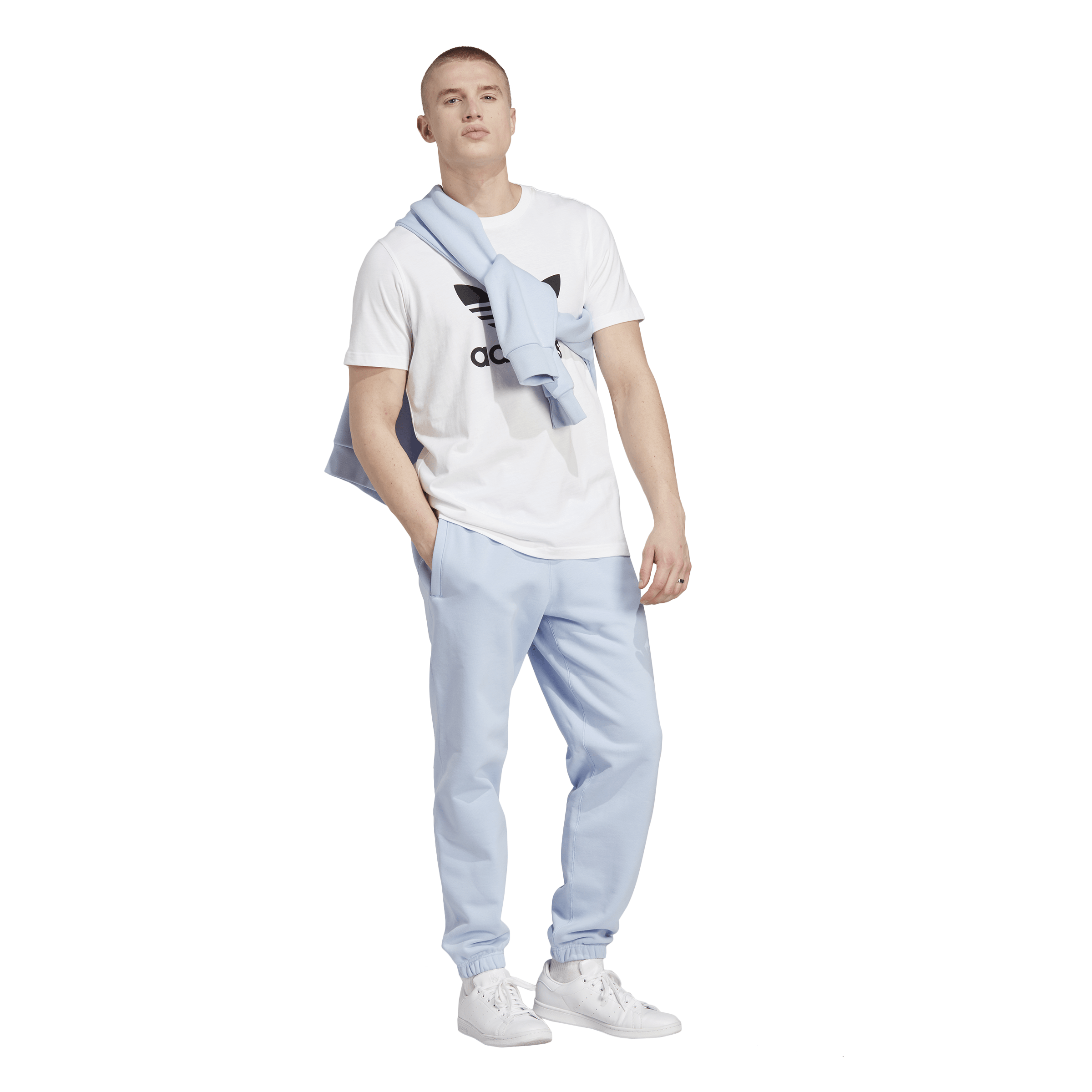 Pantaloni sport barbati Adidas Originals - bleu