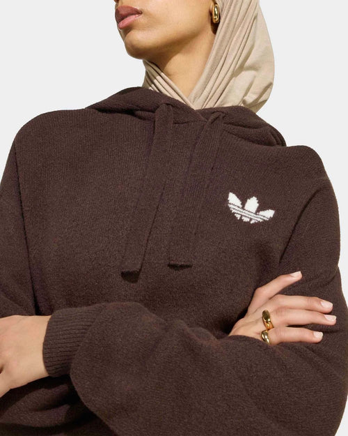 Hanorac adidas Originals Essentials Knit Hoodie
