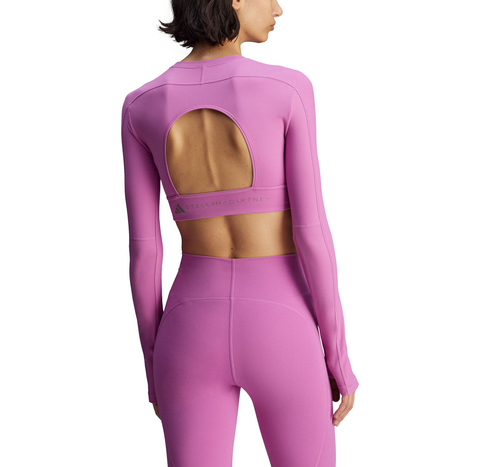 Top adidas by Stella McCartney Truestrength Yoga Cropped Long Sleeve