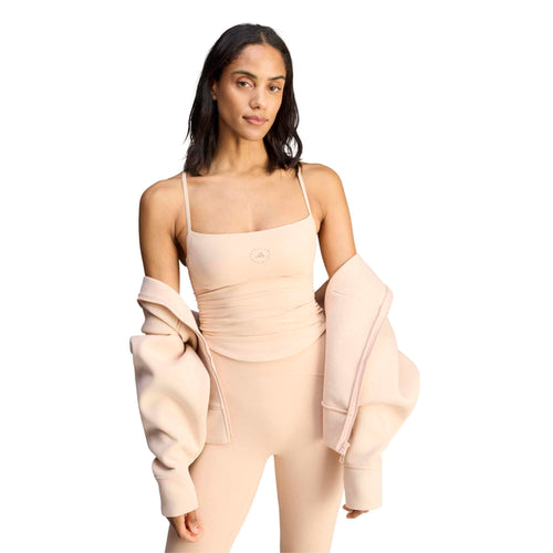 Bustiera adidas by Stella McCartney Studio Spaghetti Crop Top