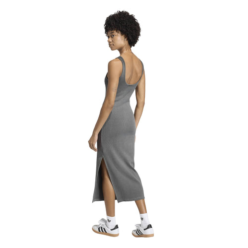 Rochie adidas Originals Essentials Rib Tank Maxi Dress Washed
