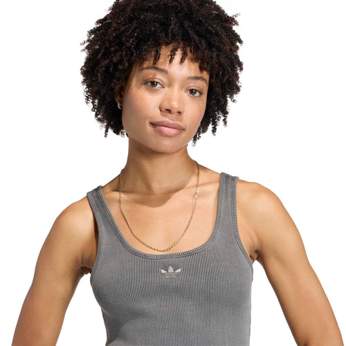 Rochie adidas Originals Essentials Rib Tank Maxi Dress Washed