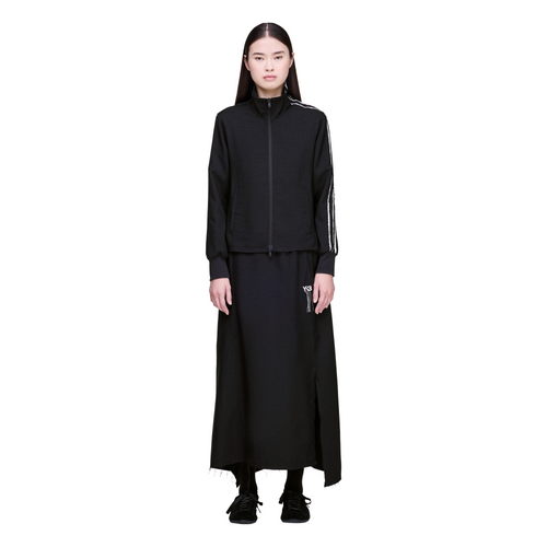 Fusta Y-3 Sport Uniform Raw Cut 3 Stripes