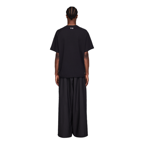 Pantaloni Y-3 Raw Edge 3 Stripes Wide