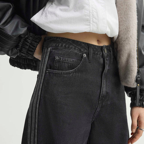 Jeans adidas Originals High Rise Wide Leg Denim