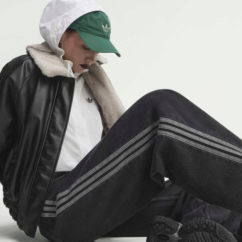 Jeans adidas Originals High Rise Wide Leg Denim