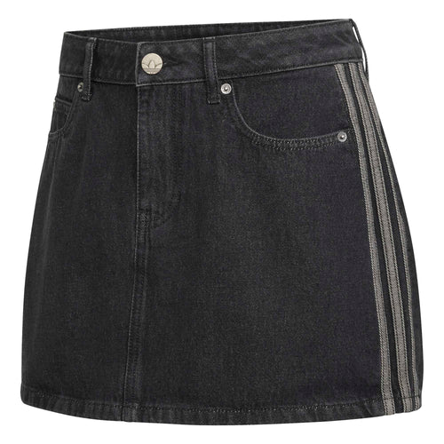 Fusta adidas Originals Mid Rise Denim
