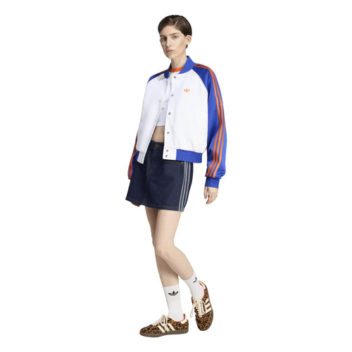 Fusta adidas Originals Mid Rise Denim