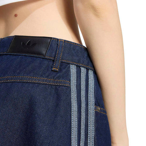 Fusta adidas Originals Mid Rise Denim