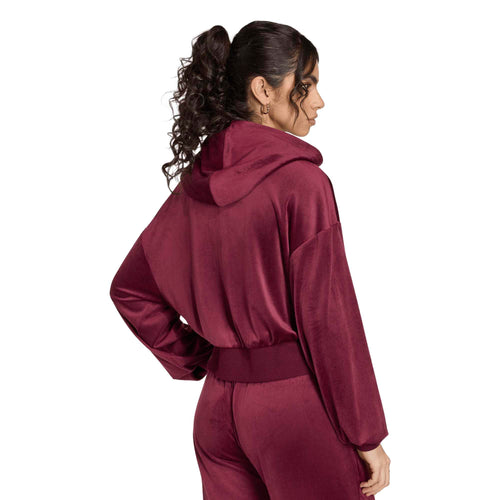 Hanorac adidas Originals Essentials Velour Track Top