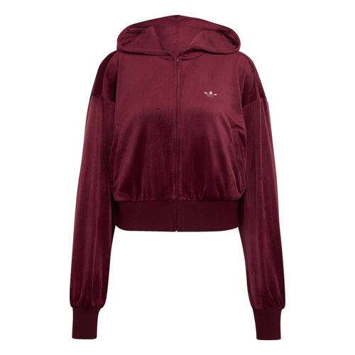 Hanorac adidas Originals Essentials Velour Track Top