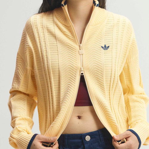 Jacheta adidas Originals Cable Knit Firebird