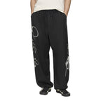 Pantaloni Y-3 Chito Graphic Wide Wool