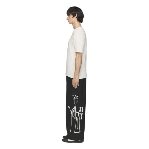 Pantaloni Y-3 Chito Graphic Wide Wool